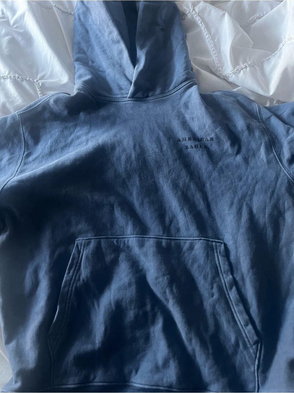 American Eagle Outfitters Navy Crewneck Hoodie Sweatshirt